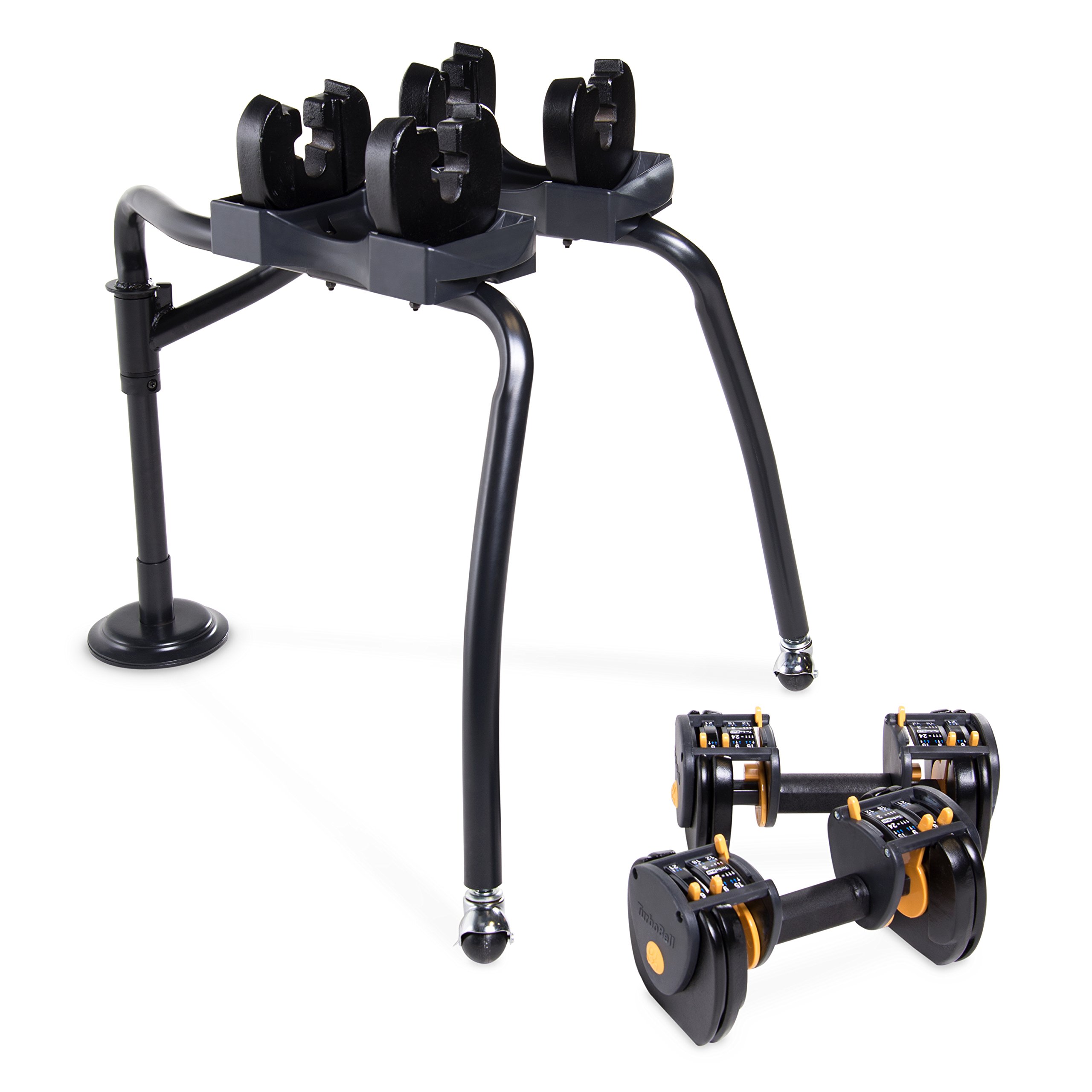 Amazon | CAP Barbell TurboBell 調節可能なダンベルセット ラック付き